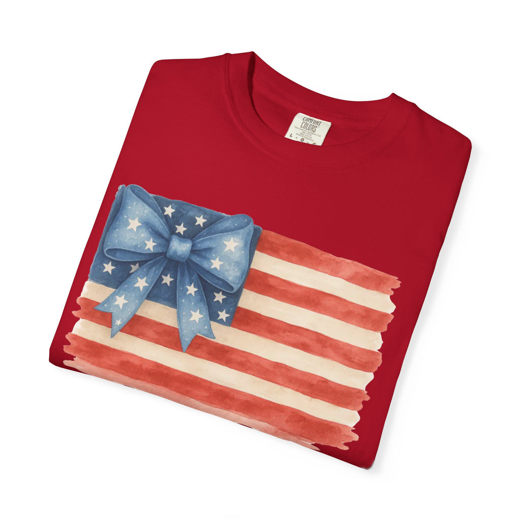 American Flag Graphic Tee