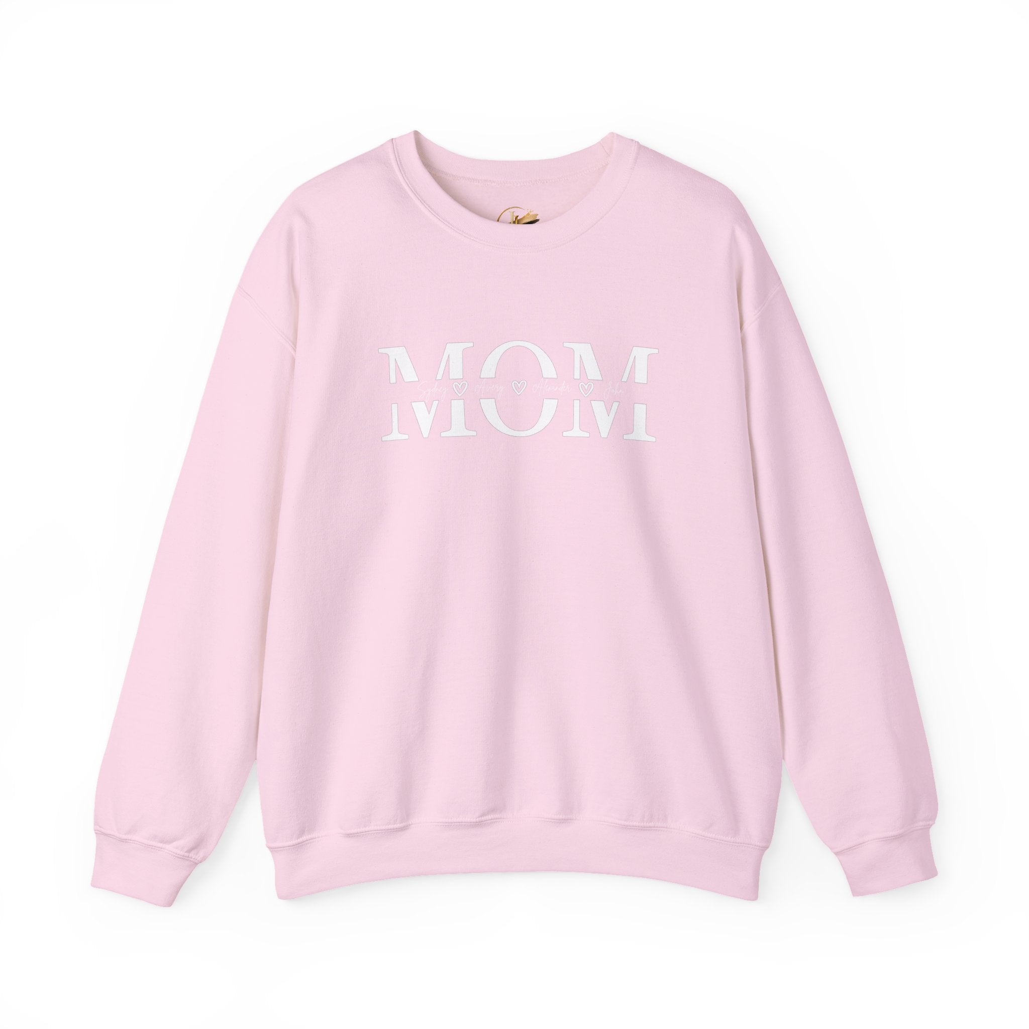Customized Mom with Children's Names Crewneck Sweatshirt