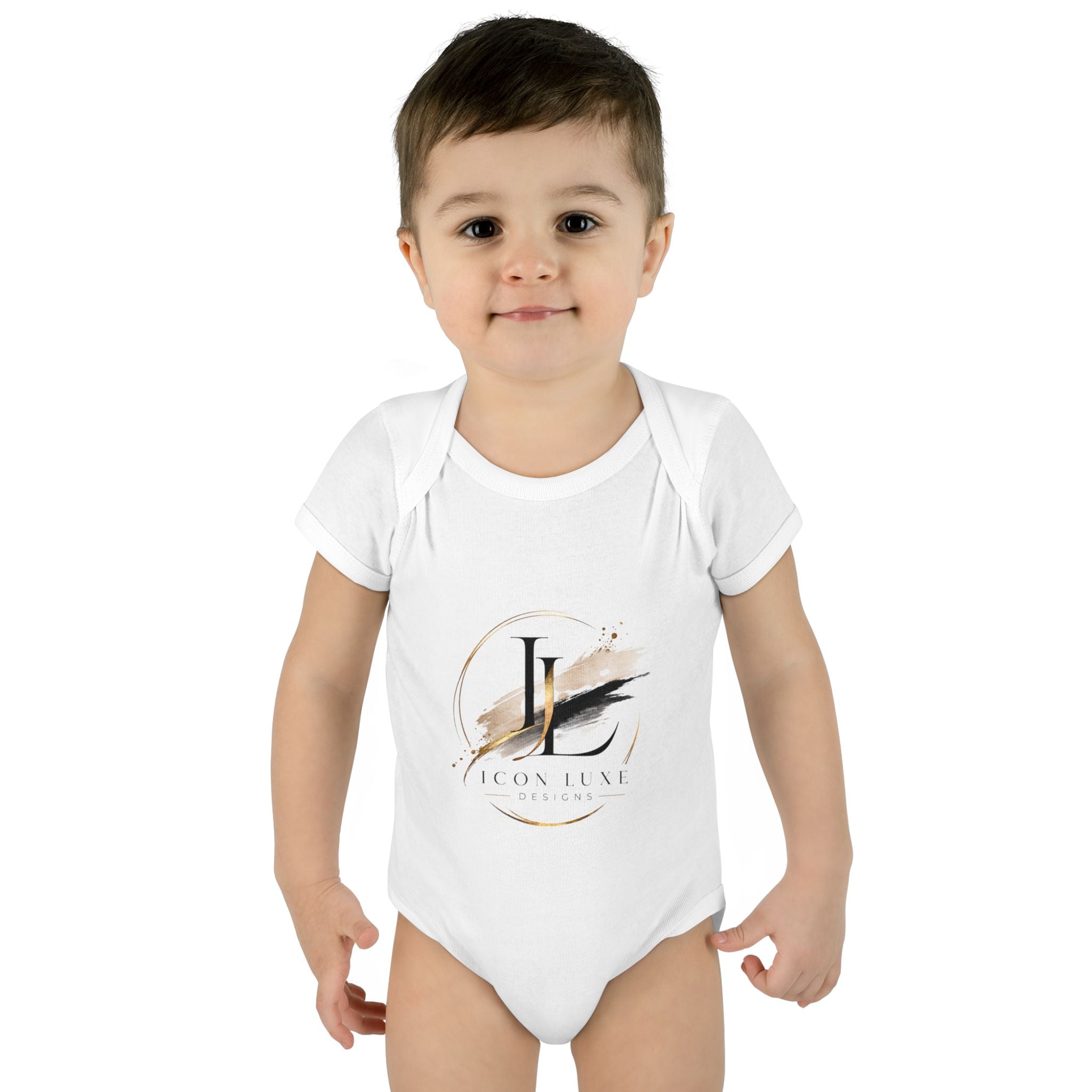 Custom Infant Baby Rib Bodysuit