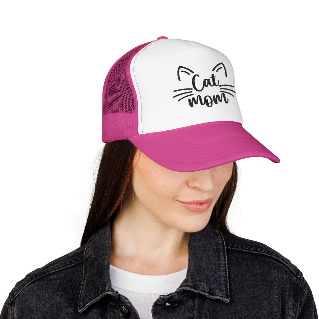Cat Mom Foam Trucker Hat