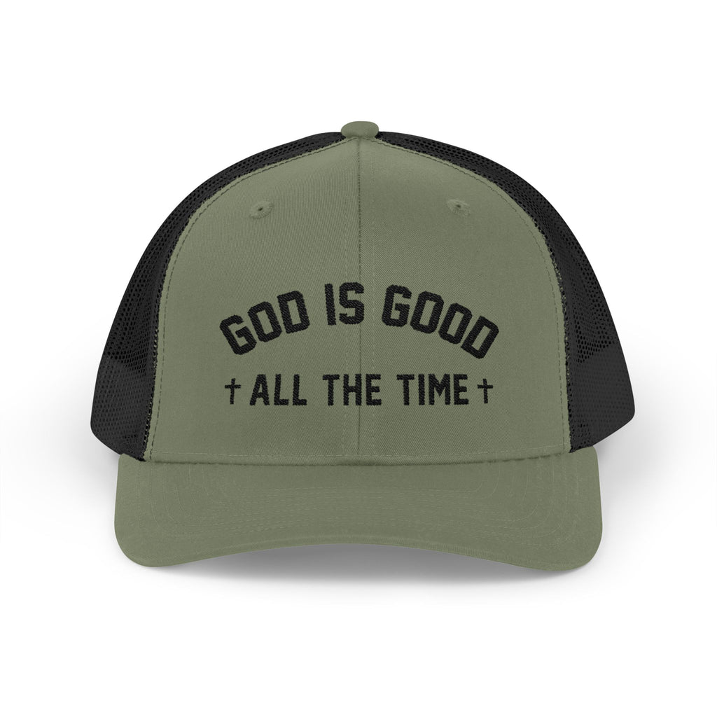God is Good All the Time Trucker Cap