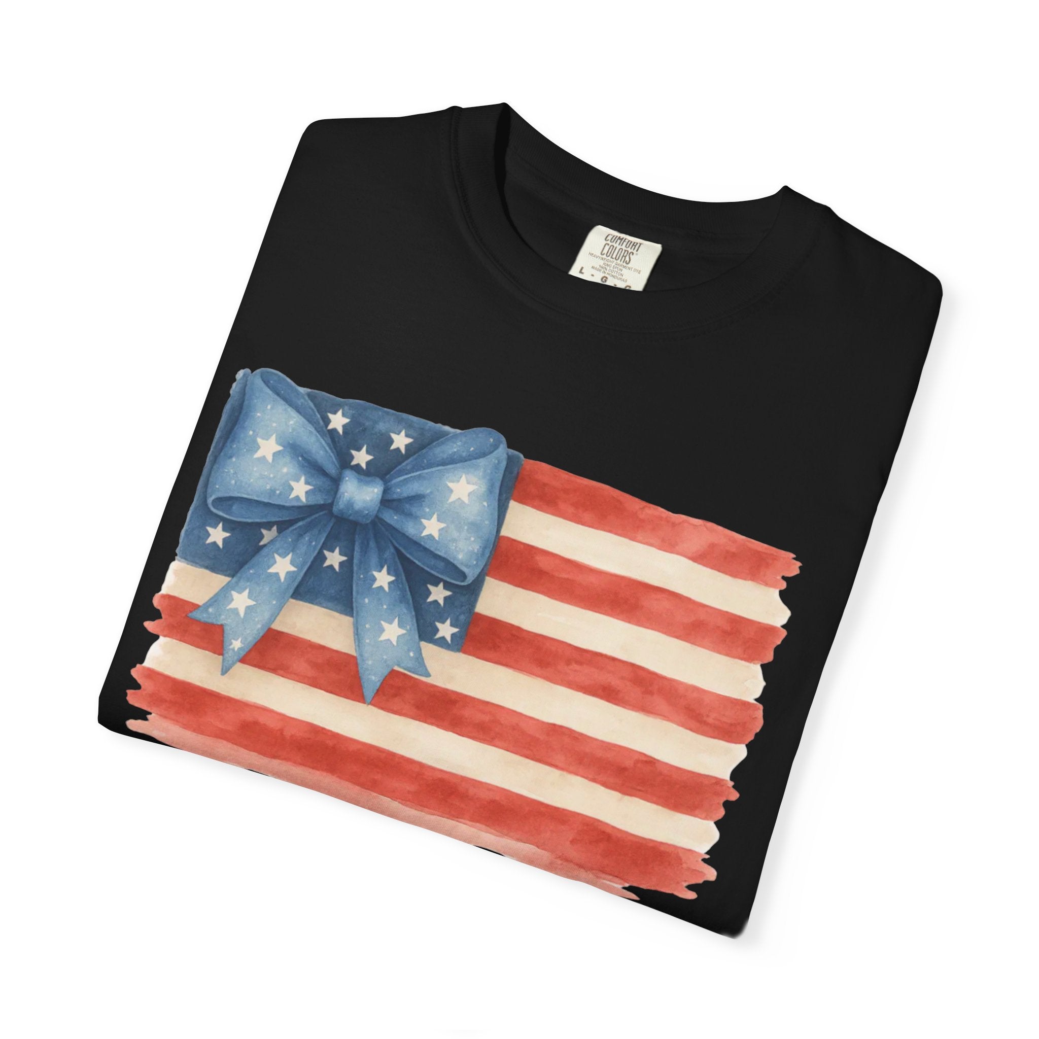 American Flag Graphic Tee
