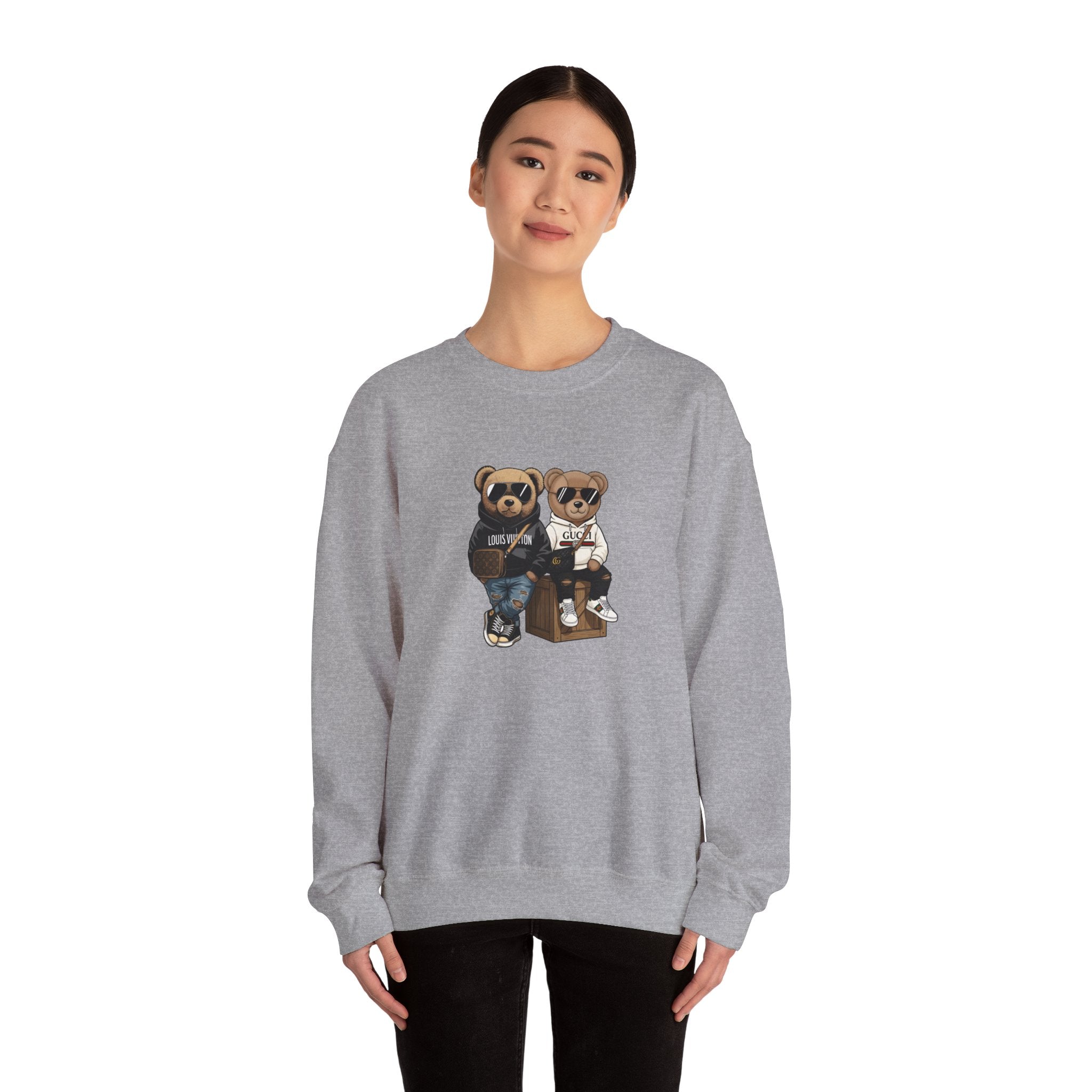 Designer Teddy Bears Unisex Heavy Blend™ Crewneck Sweatshirt