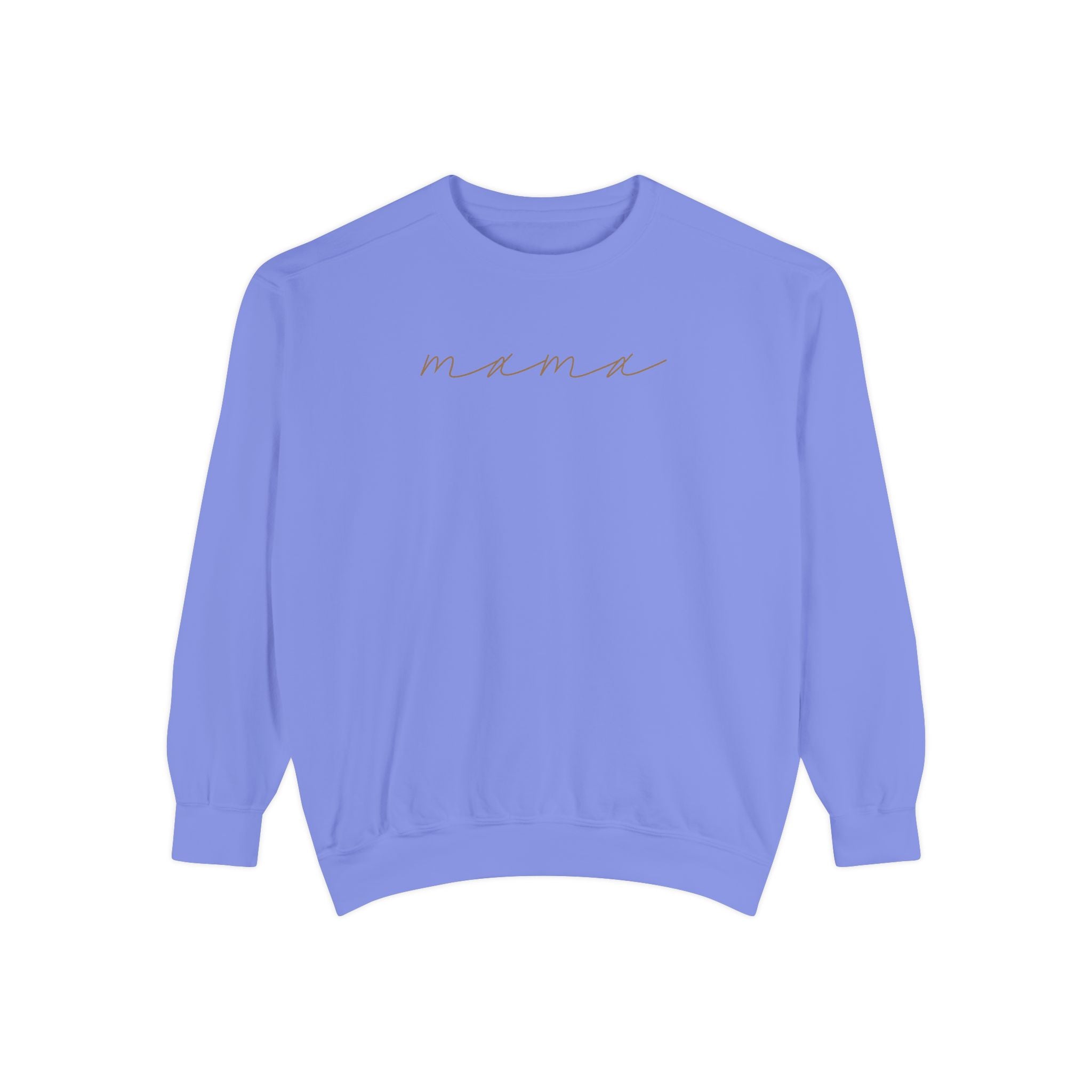 Mama Script Sweatshirt — Cozy Crewneck for New Moms & Gifts