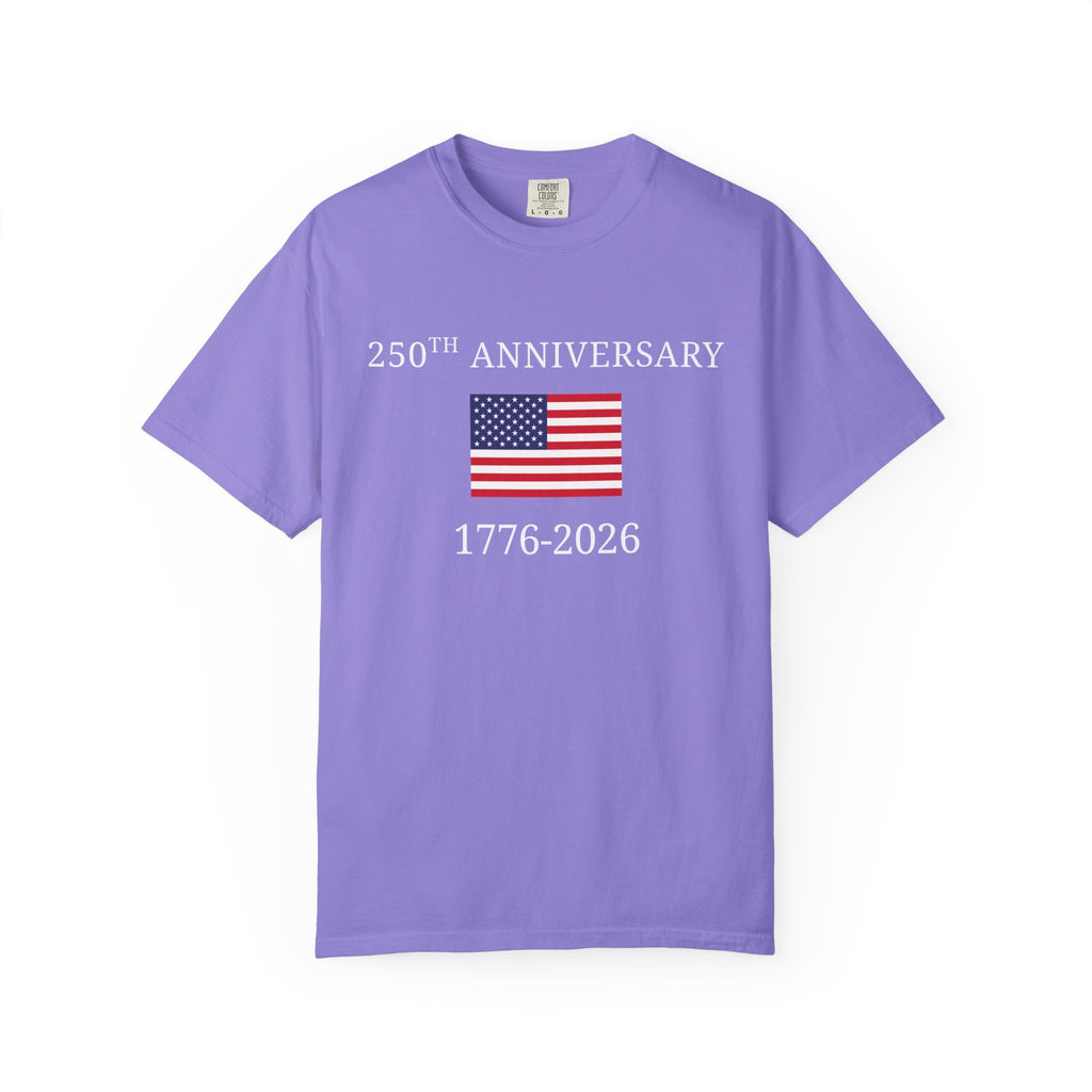 T-Shirt — 250th Anniversary USA Flag 1776-2026 Patriotic Shirt