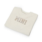 Mini Toddler Sweatshirt — Neutral Lettering Pullover