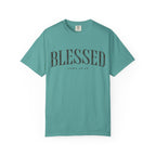 Blessed Christian T-Shirt — 'BLESSED' with John 20:25 Scripture Tee