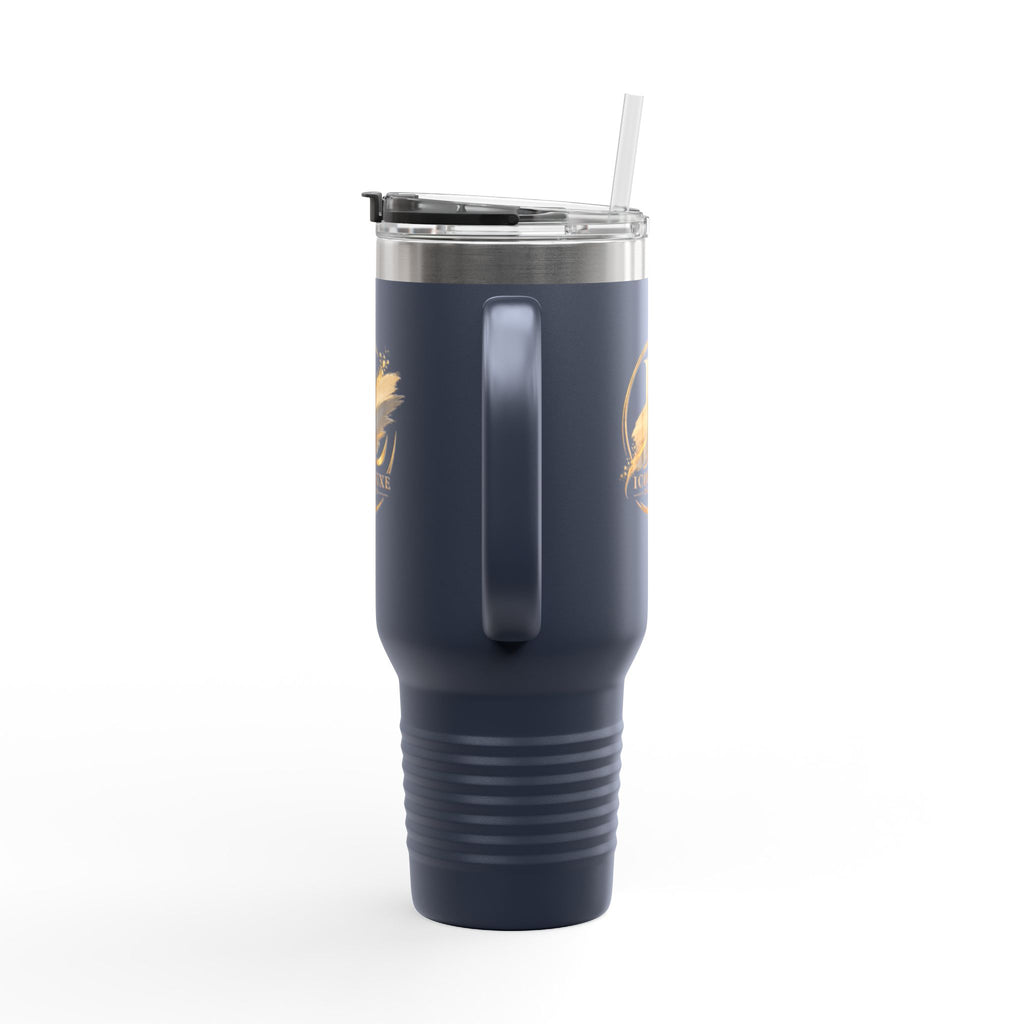 Custom 40oz Insulated Travel Mug with Handle