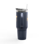 Custom 40oz Insulated Travel Mug with Handle