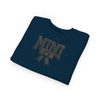 Toddler Sweatshirt - 'Mini' Bow Graphic Pullover