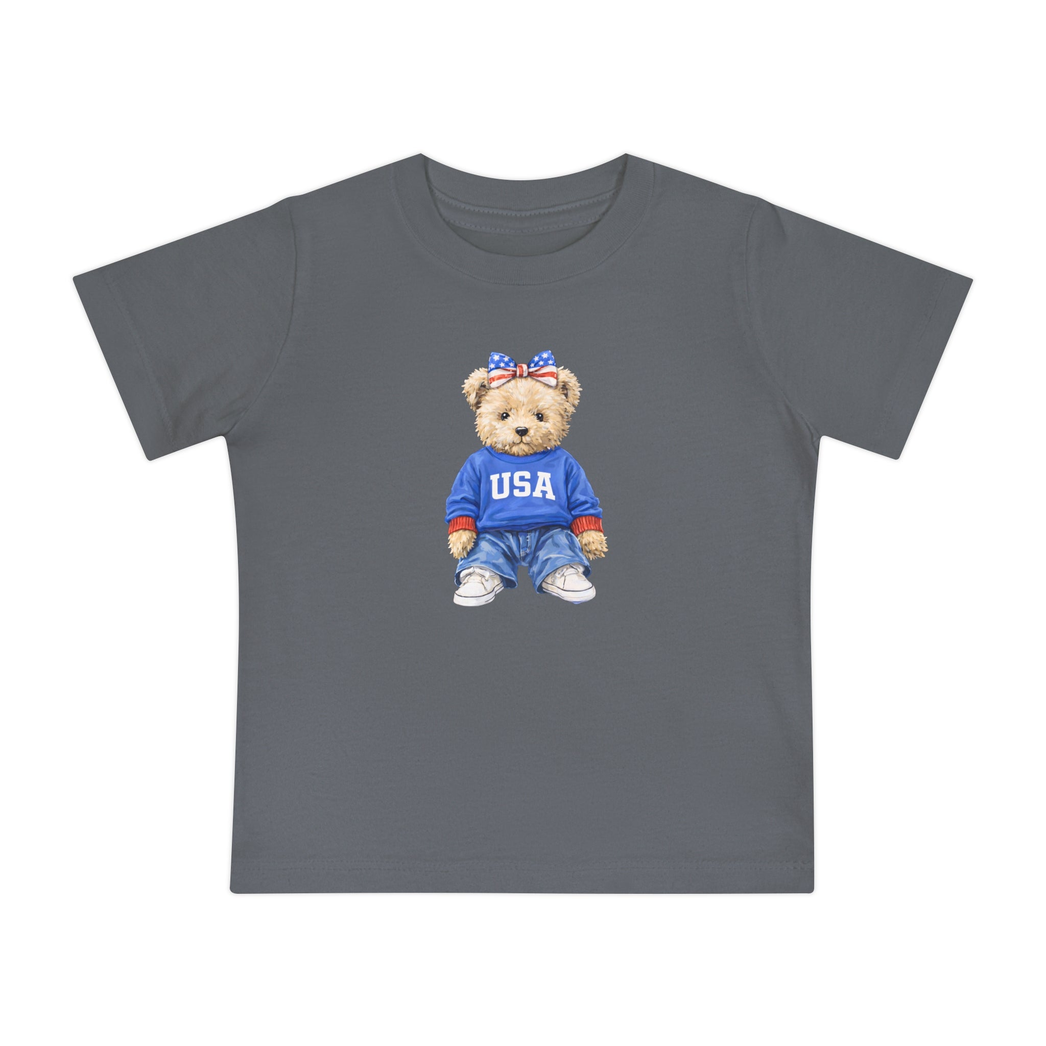Baby Short Sleeve USA T-Shirt