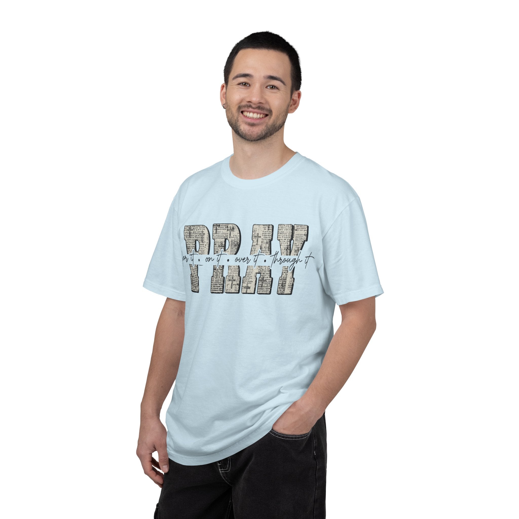 Pray T-Shirt — Vintage Block Letter Tee