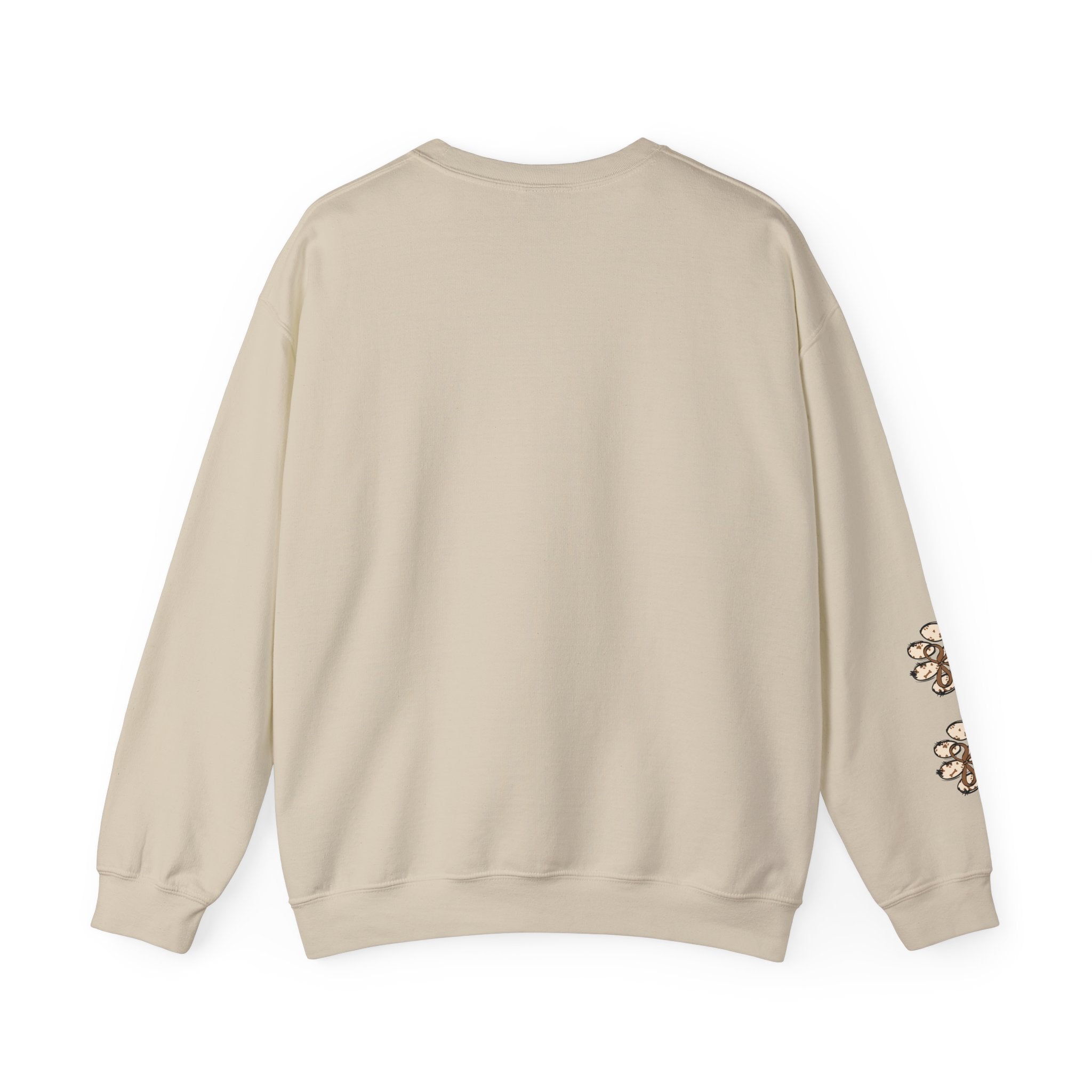 Dog Mama Leopard Print Crewneck Sweatshirt