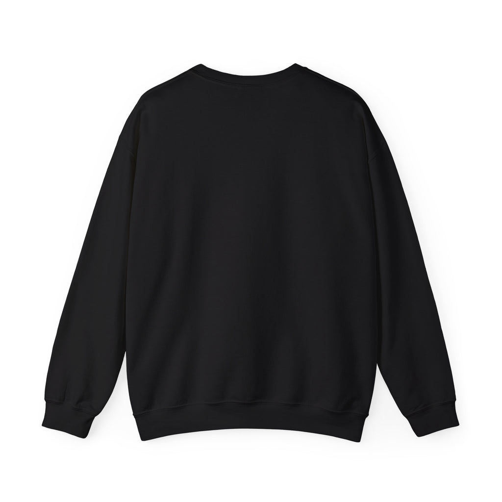 Crewneck Sweatshirt — Teddy Bear Wearing 'Jesus' Sweater Christian Graphic