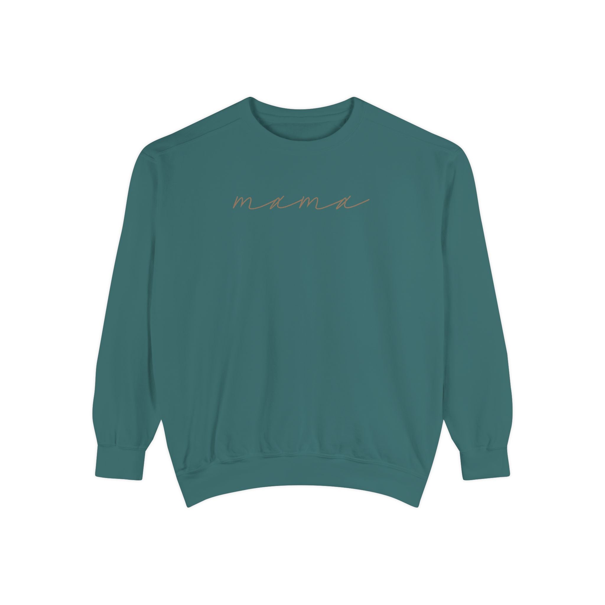 Mama Script Sweatshirt — Cozy Crewneck for New Moms & Gifts