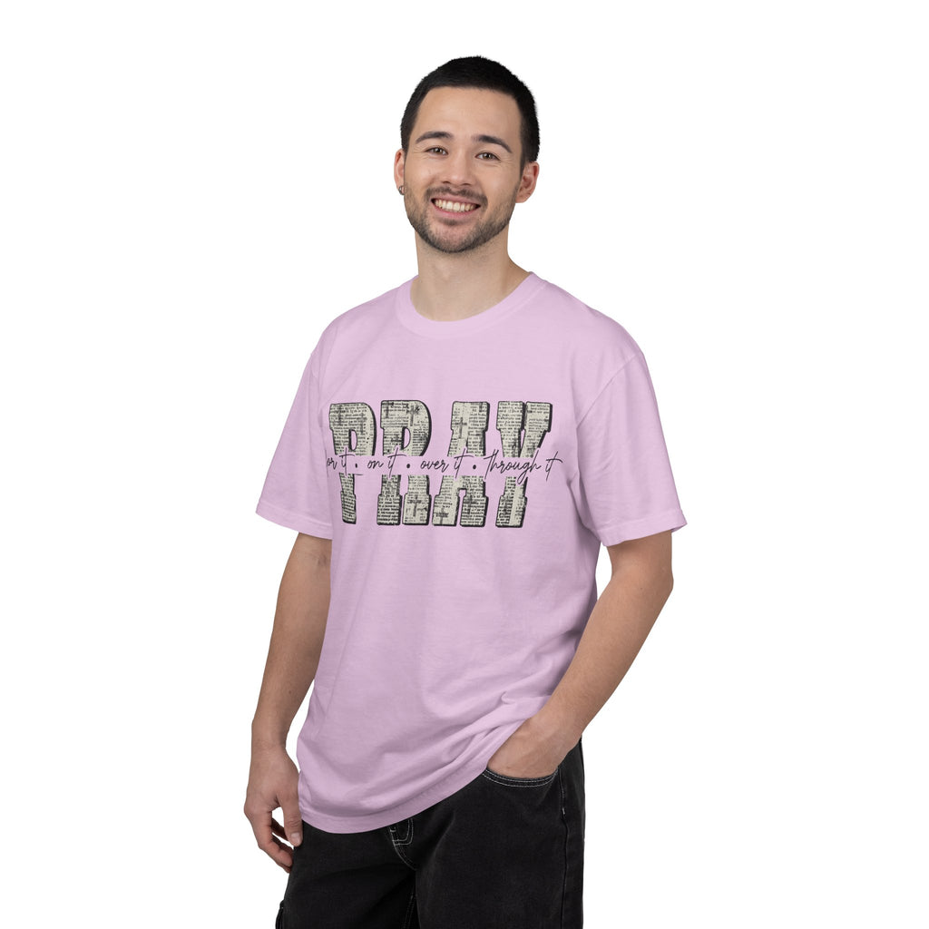 Pray T-Shirt — Vintage Block Letter Tee