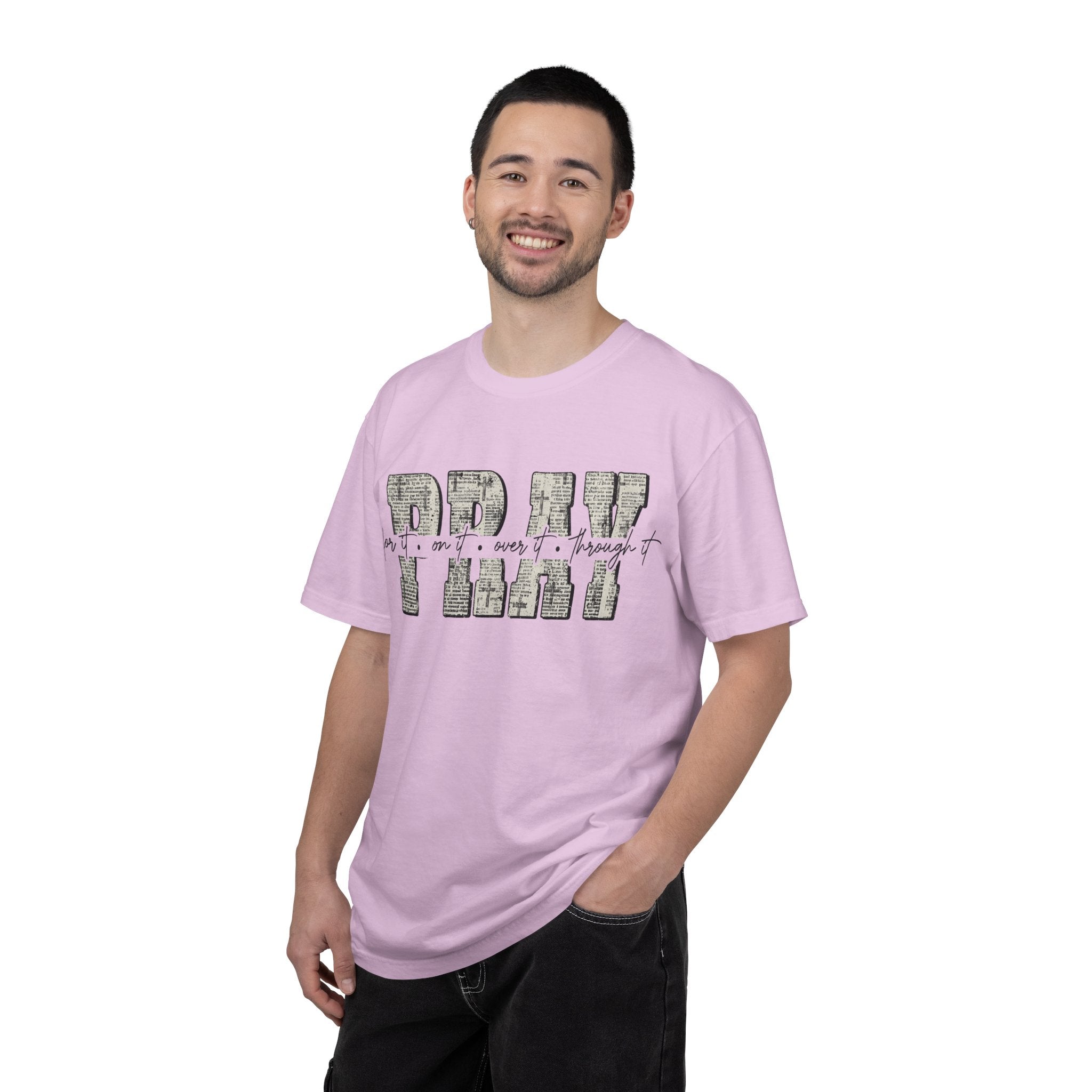 Pray T-Shirt — Vintage Block Letter Tee