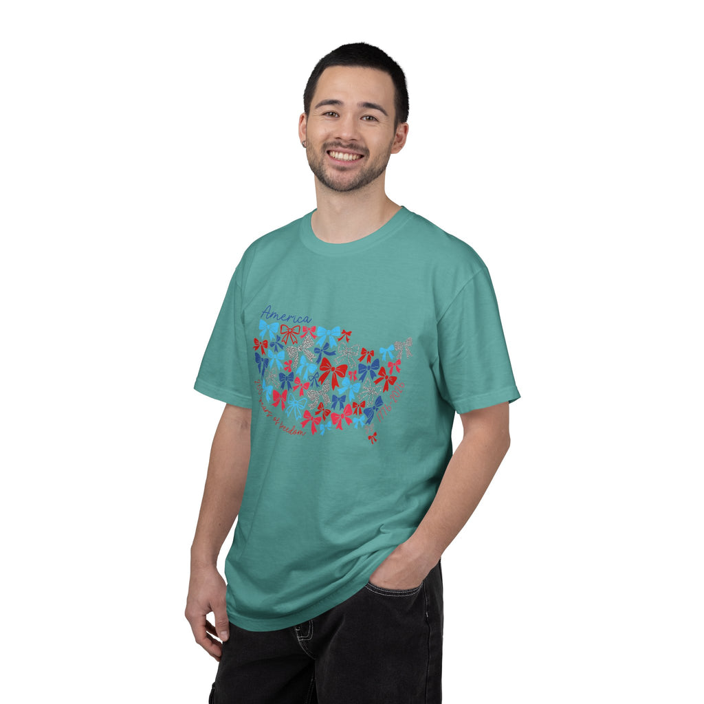 USA Map T-Shirt —  Patriotic Tee