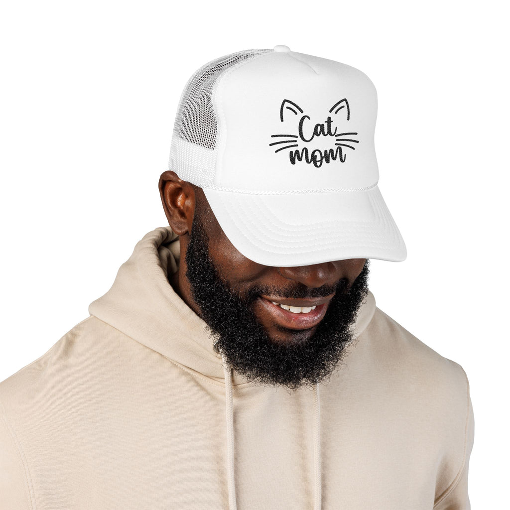 Cat Mom Foam Trucker Hat