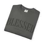 Blessed Christian T-Shirt — 'BLESSED' with John 20:25 Scripture Tee