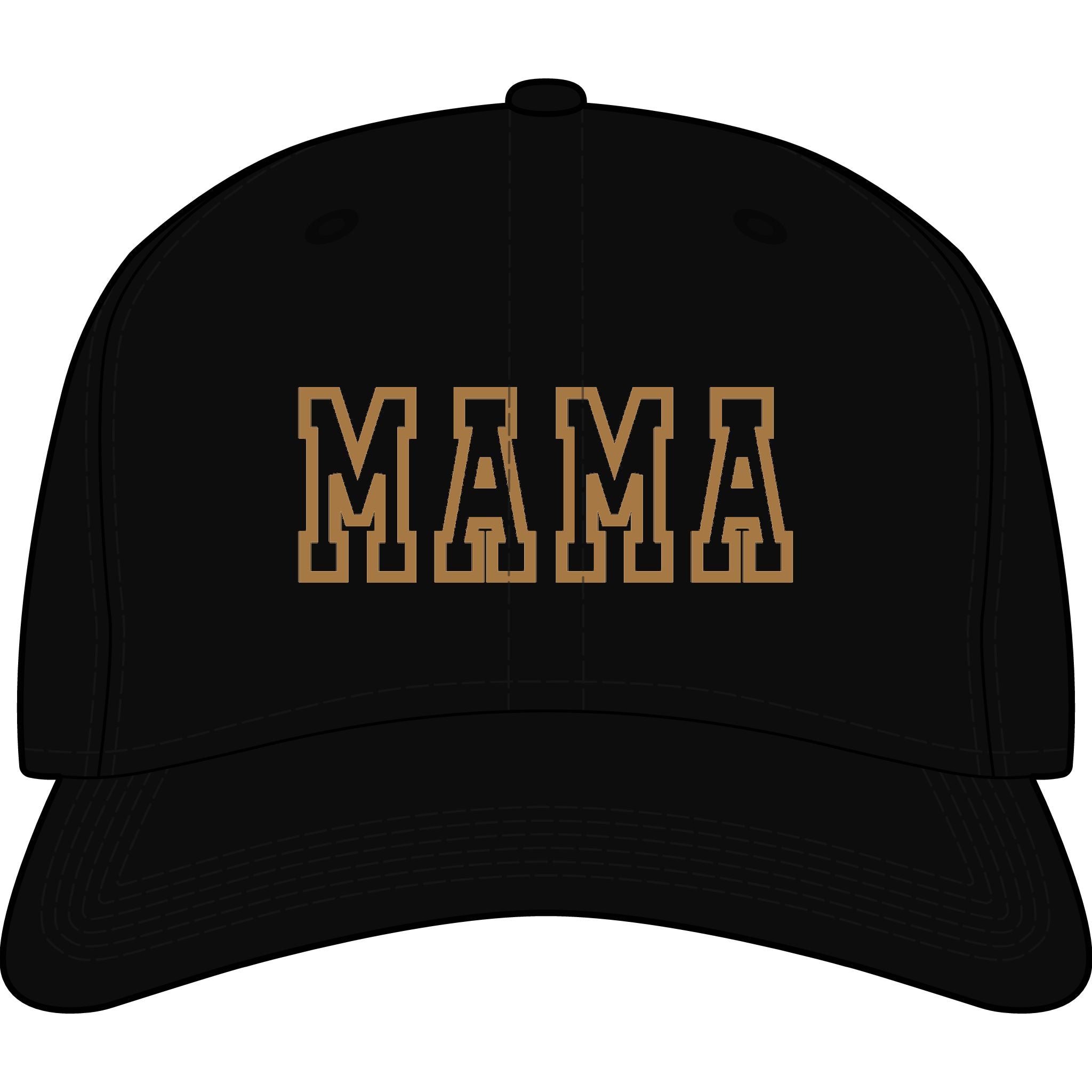 Custom Mama Embroidered Cap