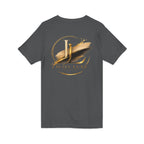 Custom Pocket V‑Neck Tee — Bella + Canvas