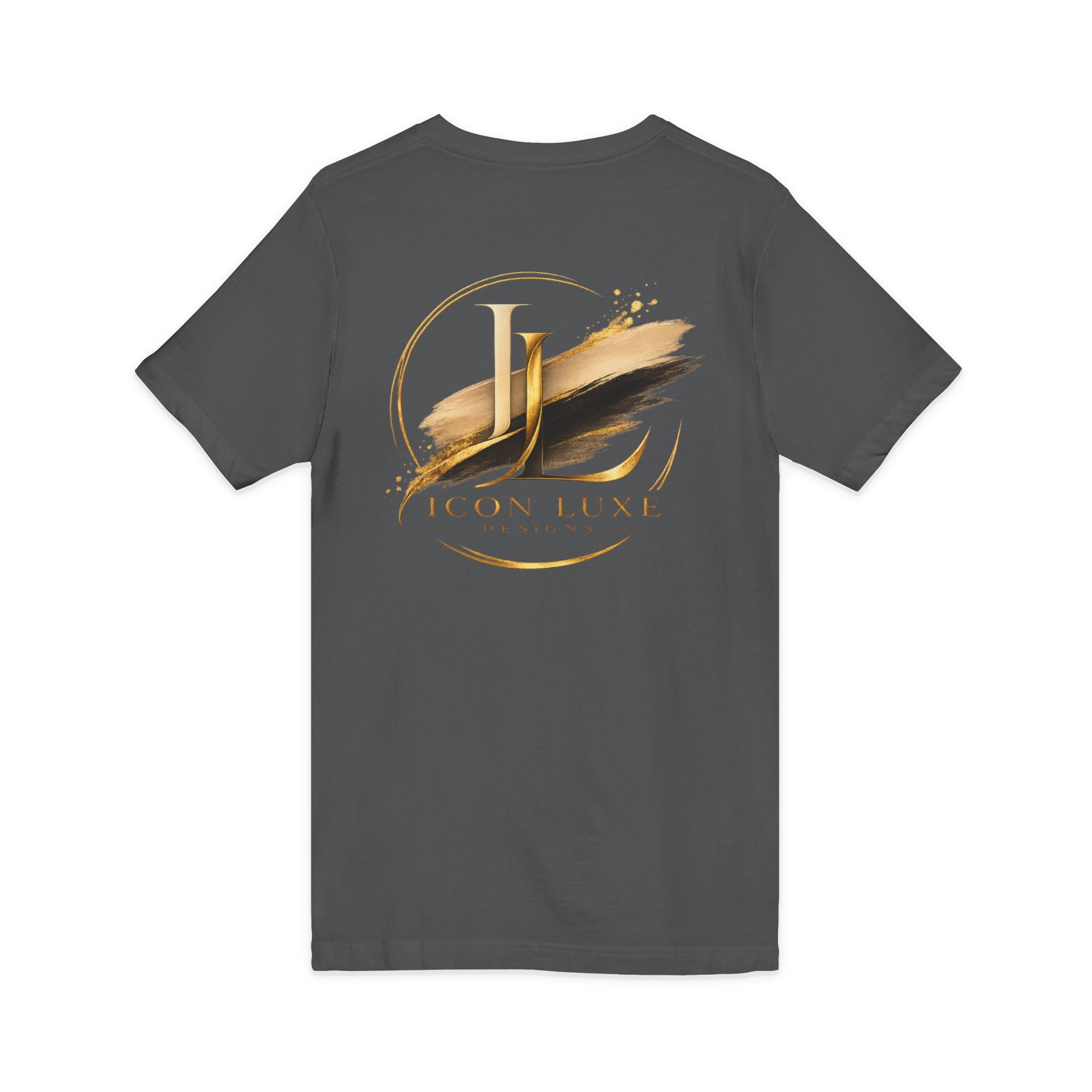 Custom Pocket V‑Neck Tee — Bella + Canvas