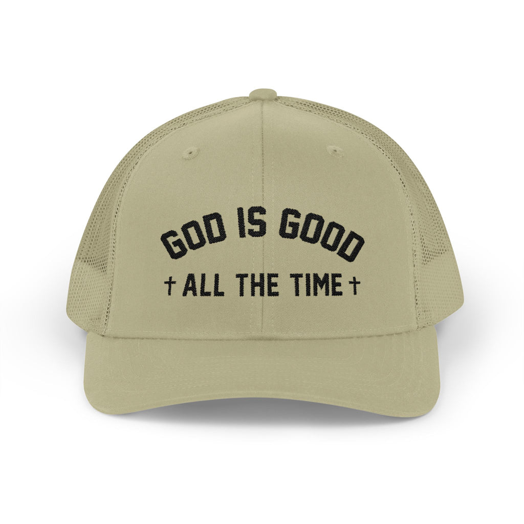 God is Good All the Time Trucker Cap