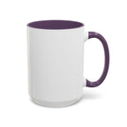 Custom Accent Coffee Mug — Ceramic Mug (11/15oz)