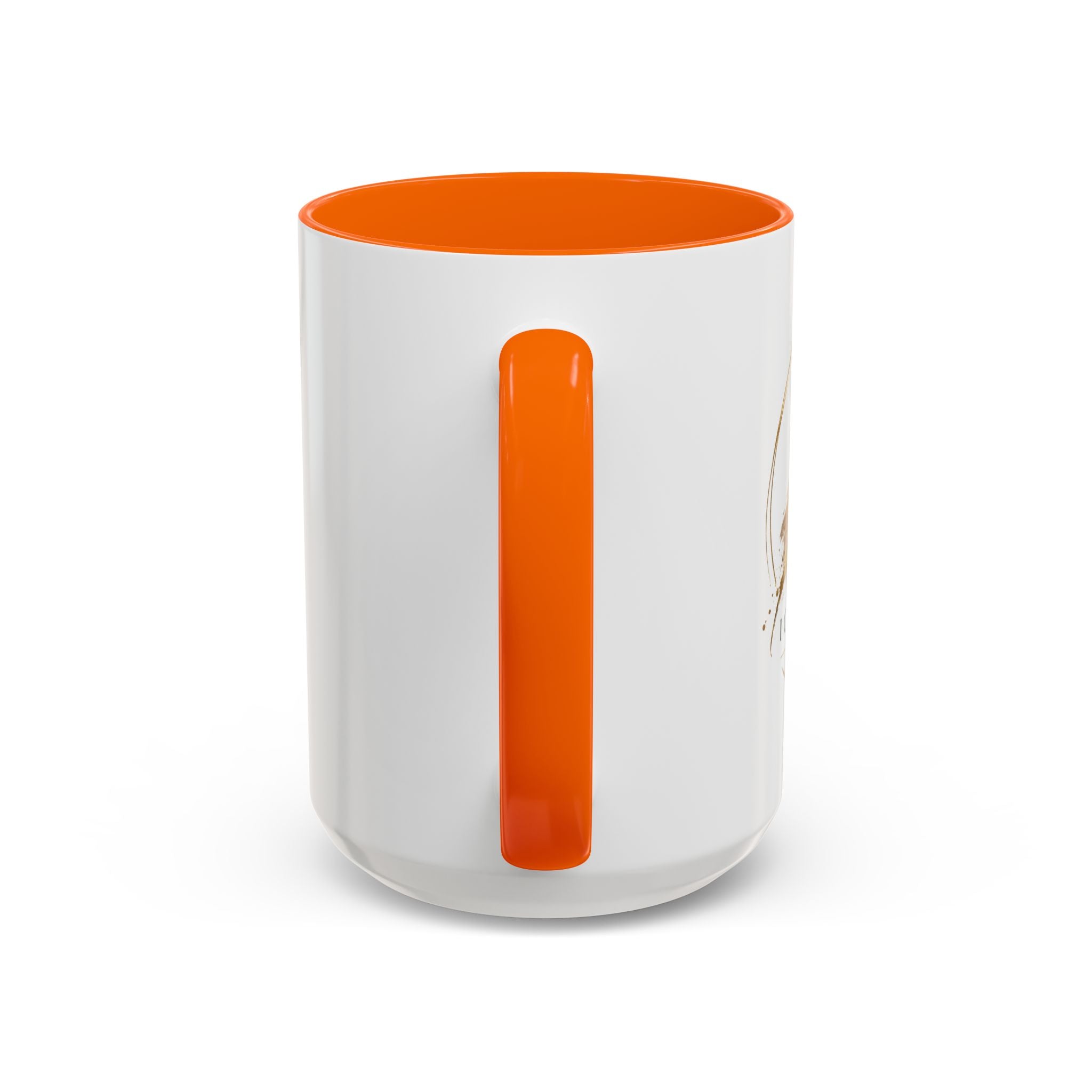 Custom Accent Coffee Mug — Ceramic Mug (11/15oz)
