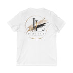 Custom Pocket V‑Neck Tee — Bella + Canvas