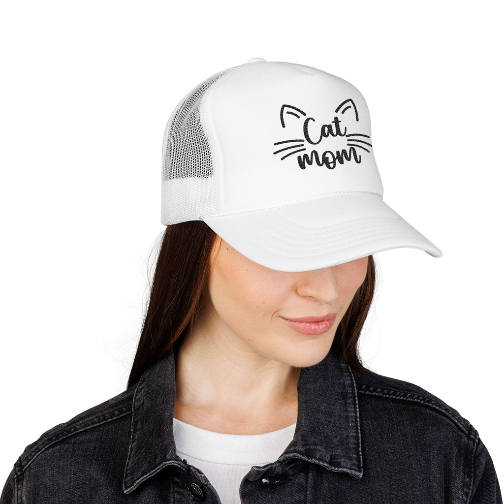 Cat Mom Foam Trucker Hat
