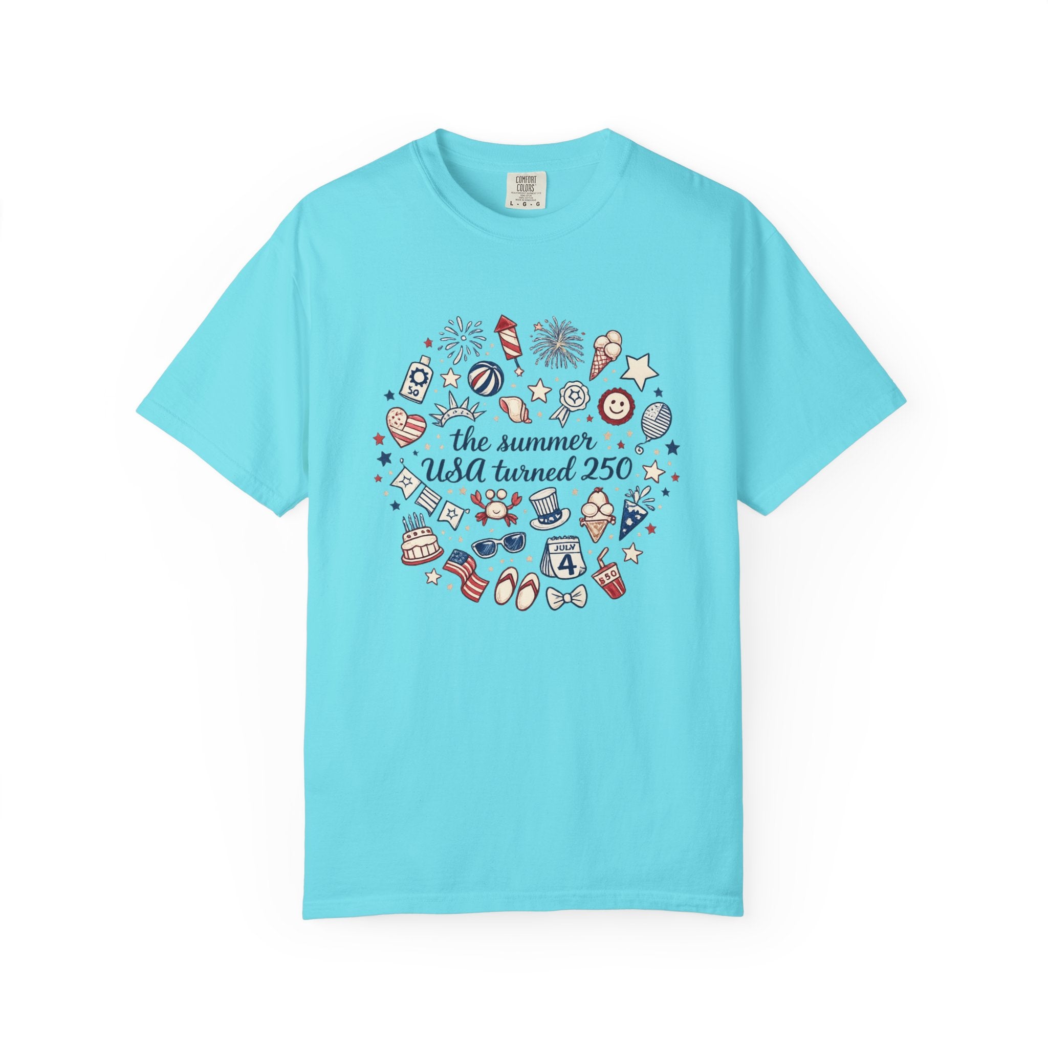 The Summer USA Turns 250 Graphic Tee