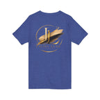 Custom Pocket V‑Neck Tee — Bella + Canvas