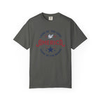America Land of the Free Graphic T-Shirt — Patriotic 1776 Home of the Brave Tee