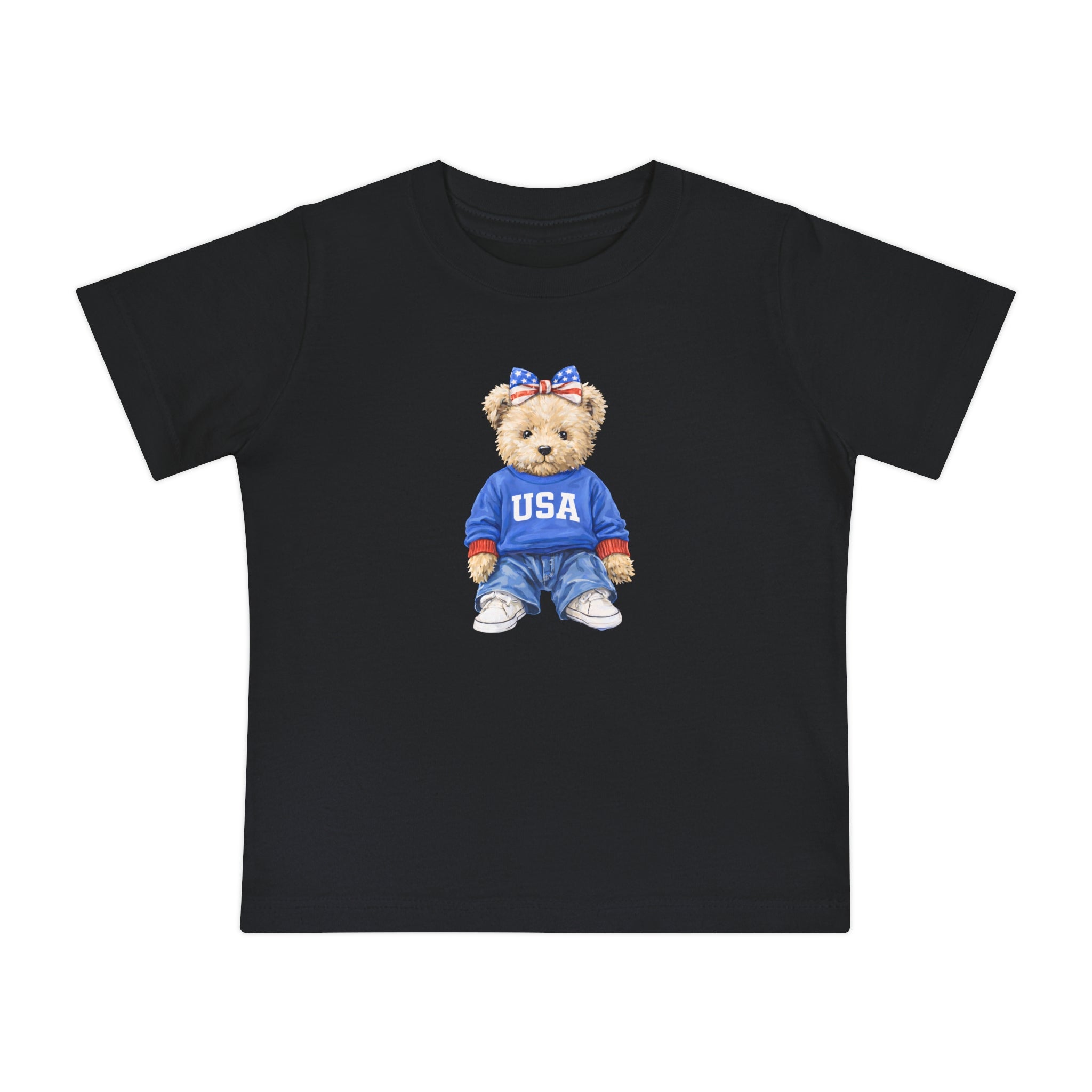 Baby Short Sleeve USA T-Shirt