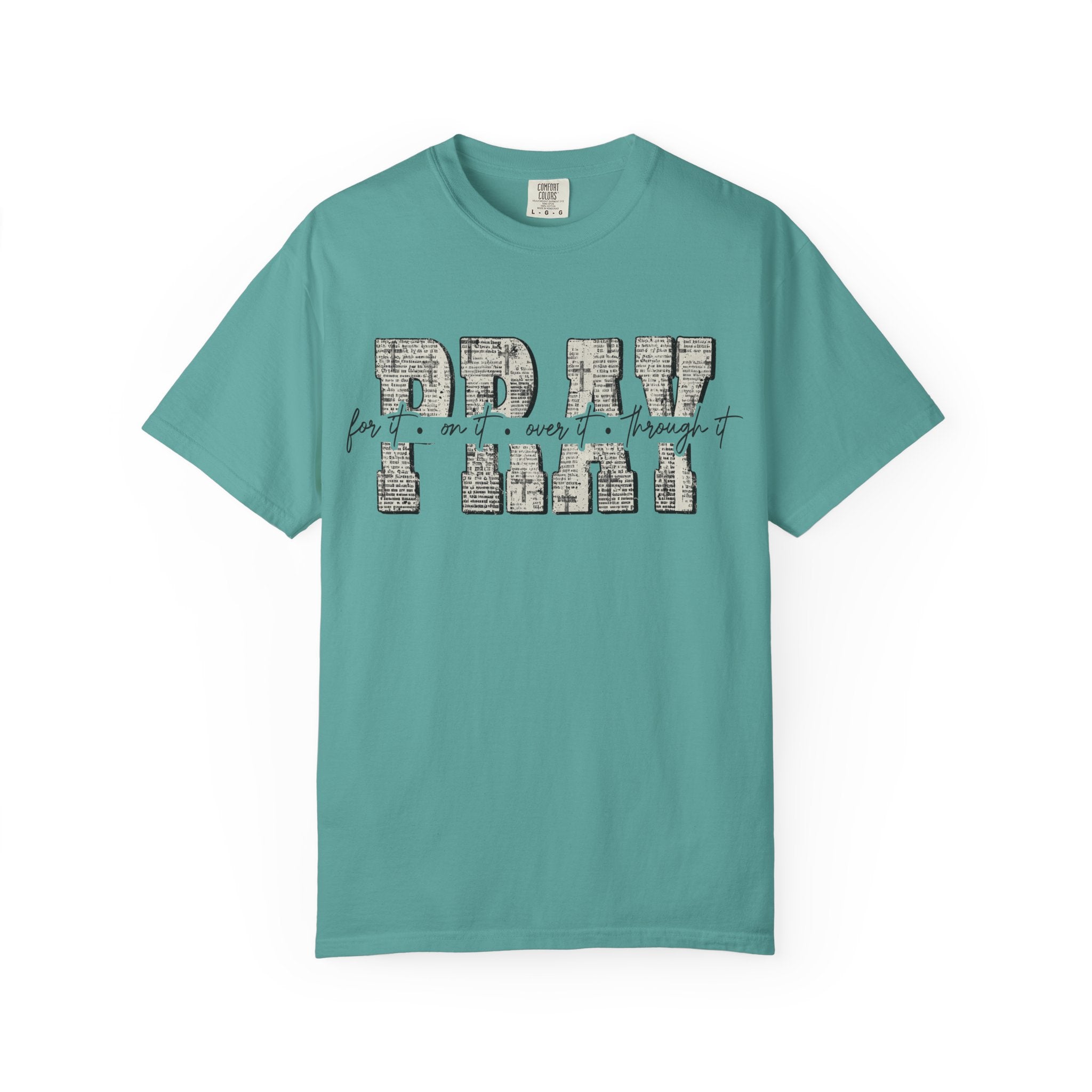 Pray T-Shirt — Vintage Block Letter Tee