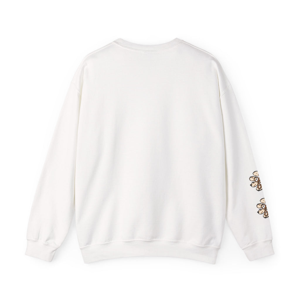 Dog Mama Leopard Print Crewneck Sweatshirt