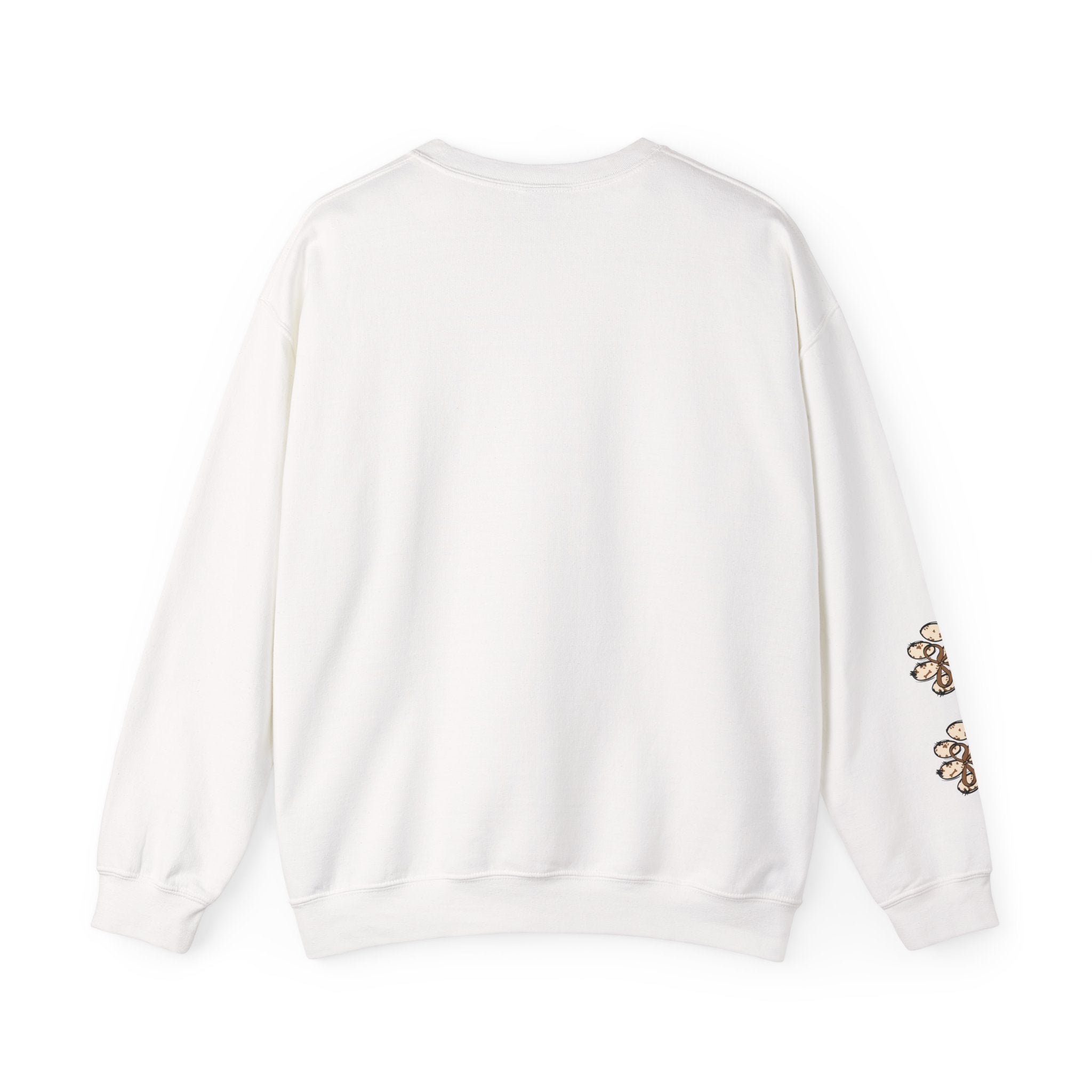 Dog Mama Leopard Print Crewneck Sweatshirt