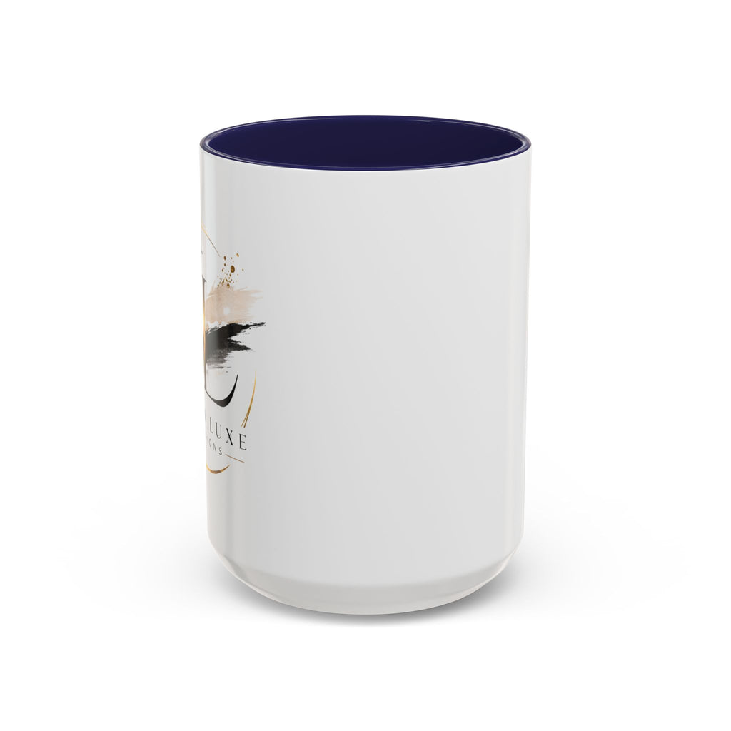 Custom Accent Coffee Mug — Ceramic Mug (11/15oz)