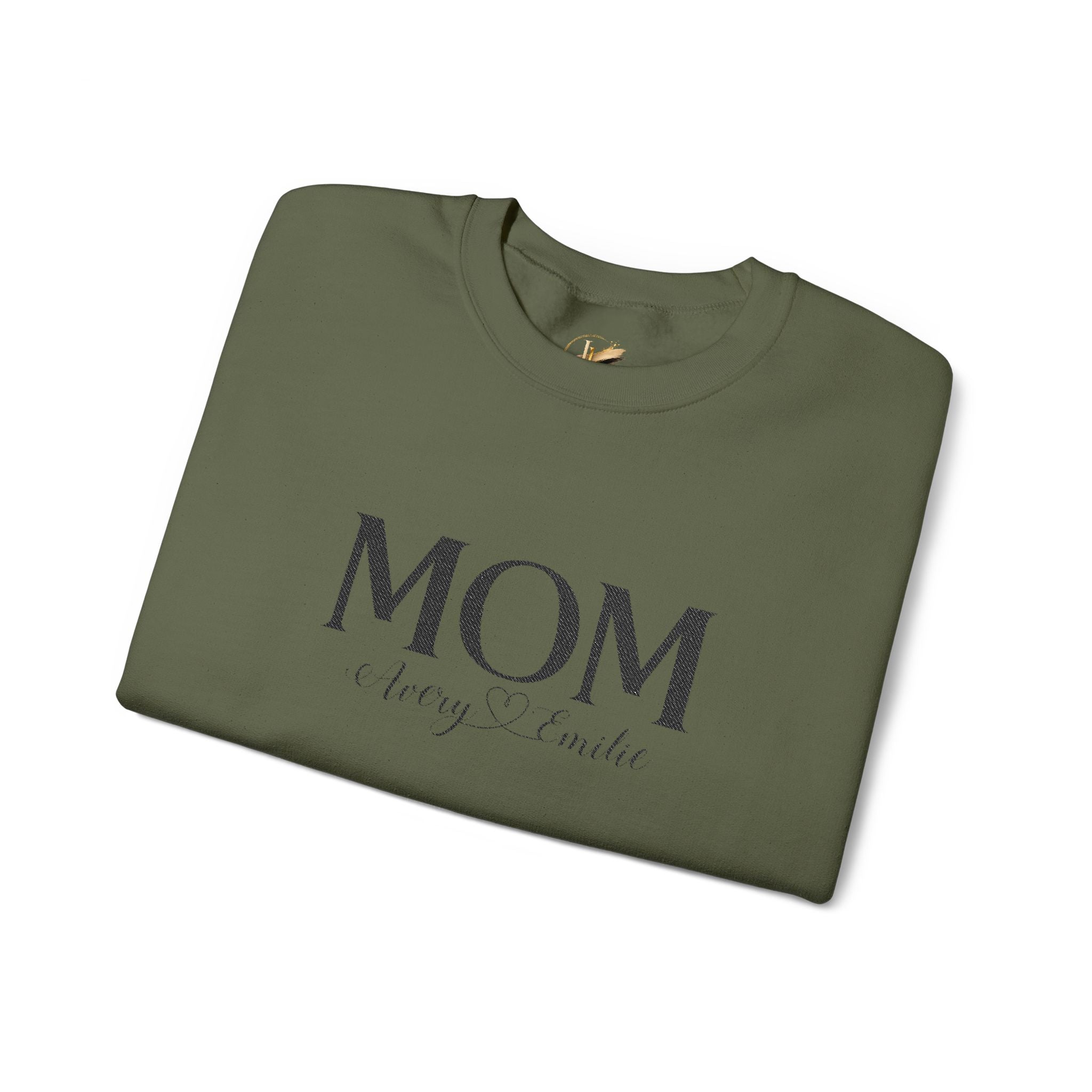Custom Mom with Kids Names Sweatshirt