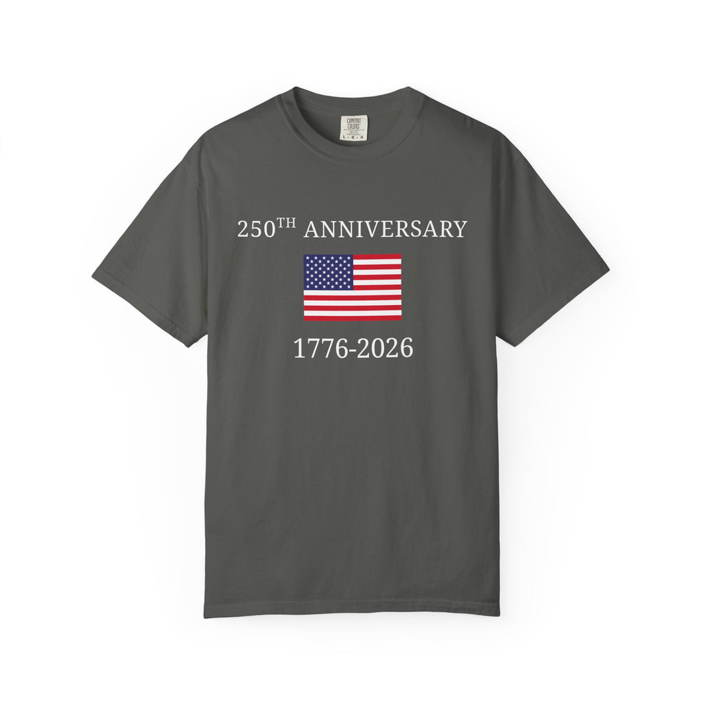 T-Shirt — 250th Anniversary USA Flag 1776-2026 Patriotic Shirt