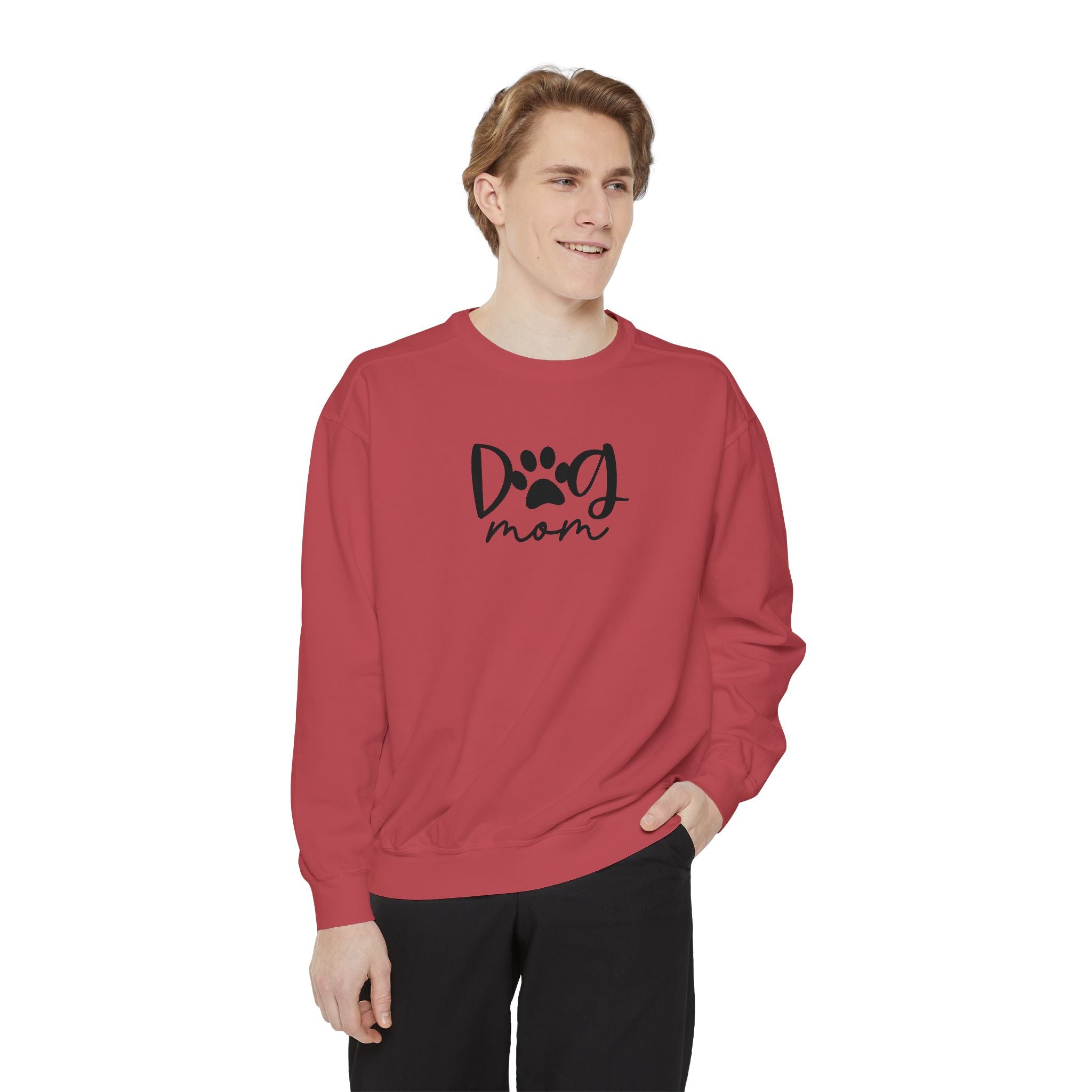 Dog Mom Sweatshirt – Comfort Colors Crewneck
