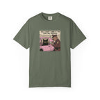Funny Cat Cop T-Shirt — "No, I Don't Care If You Had The Zoomies" Graphic Tee
