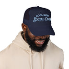 Cool Mom Social Club Trucker Hat — Embroidered Foam Mesh Cap for Stylish Moms