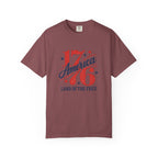 America Land of the Free Graphic T-Shirt — Patriotic