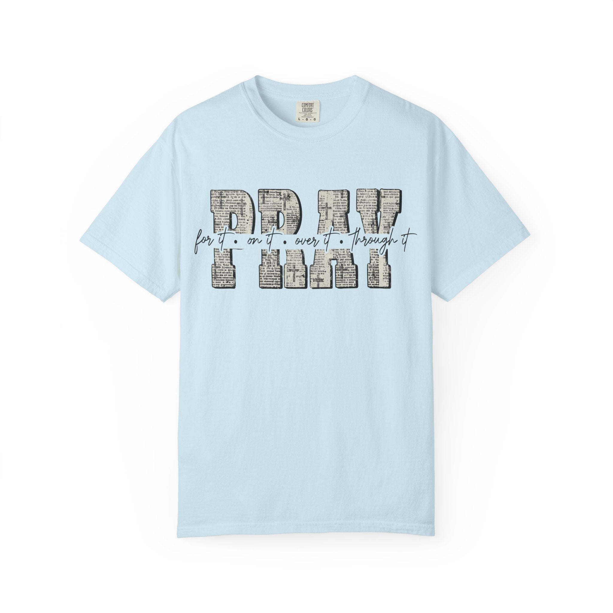 Pray T-Shirt — Vintage Block Letter Tee