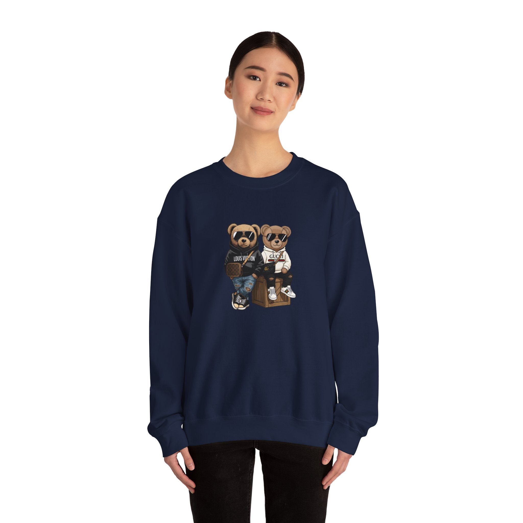 Designer Teddy Bears Unisex Heavy Blend™ Crewneck Sweatshirt