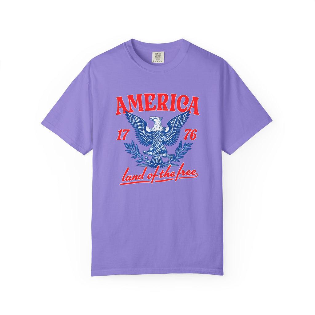 America Land of the Free Graphic Tee