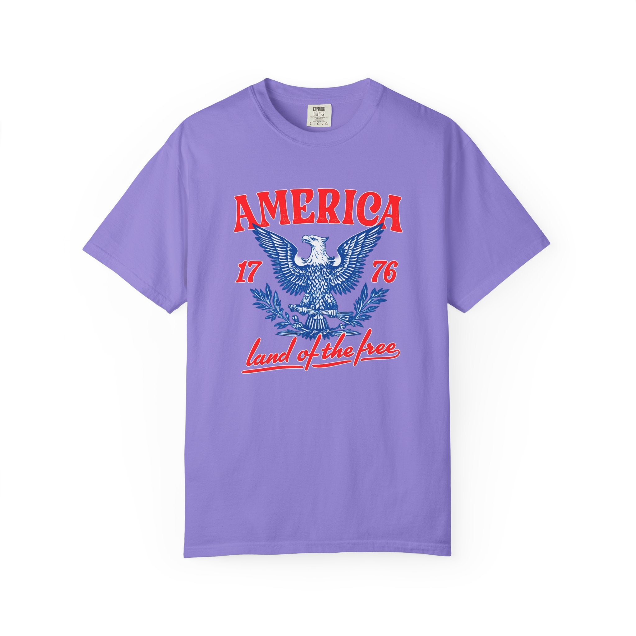 America Land of the Free Graphic Tee